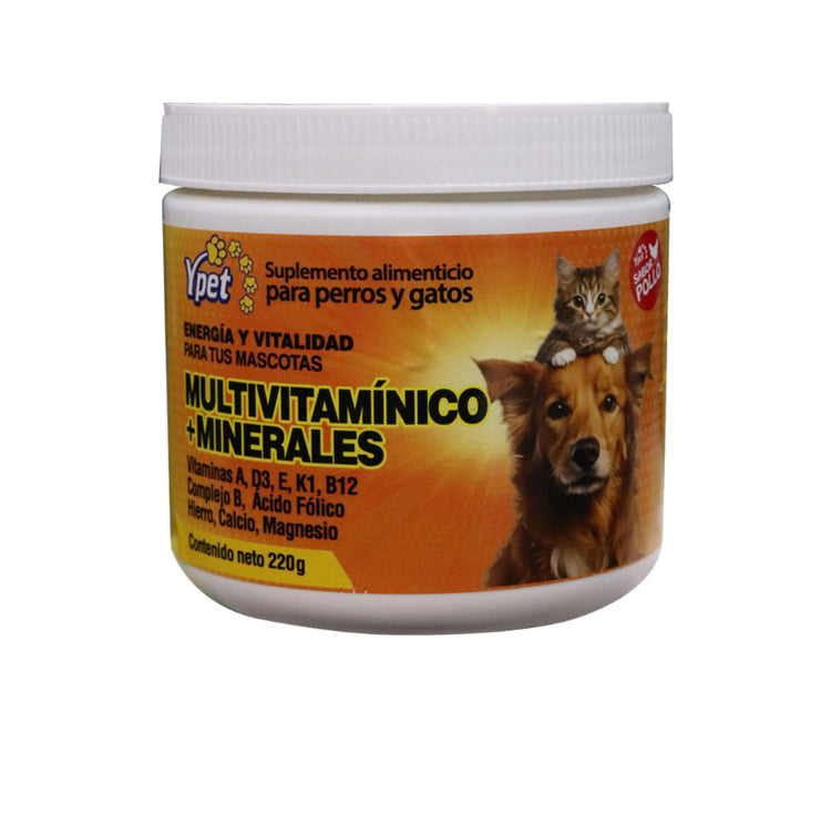 Multivitaminico + Minerales 220gr polvo.