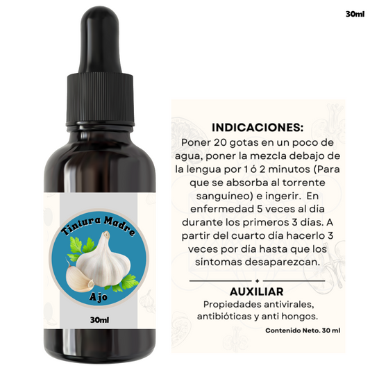 Tintura Madre de Ajo 2pzs