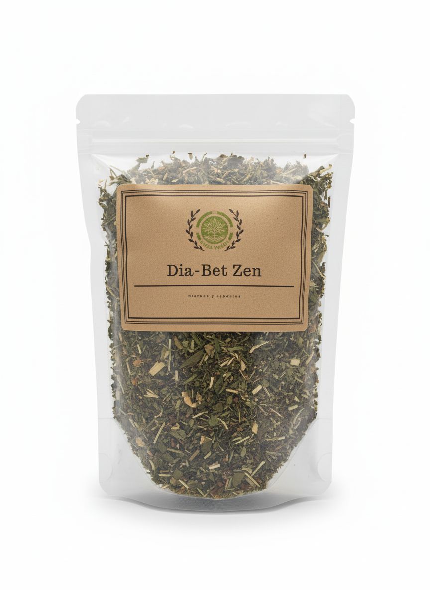 Tisana Dia-Bet Zen. Hojas y Tallos.