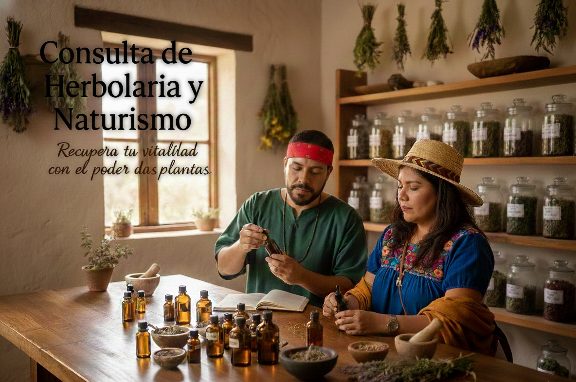 CONSULTA DE HERBOLARIA Y NATURISMO