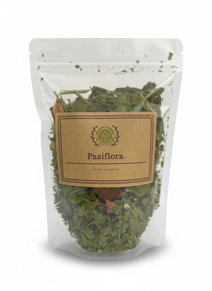 Té Tisana Pasiflora, Paz Profunda Y Descanso Reparador.