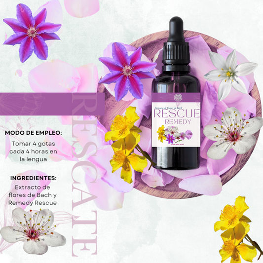 Flores De Bach ( Rescue Remedy ) Rescate 30ml