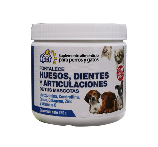 Huesos y Articulaciones en polvo 220gr sabor pollo.