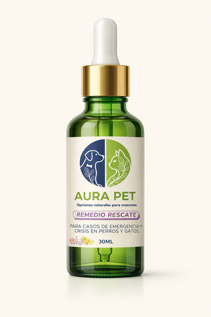 Remedio Rescate, Flores De Bach, Ansiedad, Estrés. Mascotas