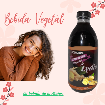 Compuesto de Lydia 2pzs.