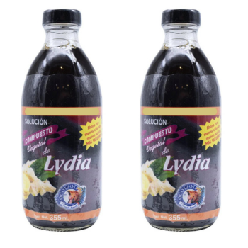 Compuesto de Lydia 2pzs.
