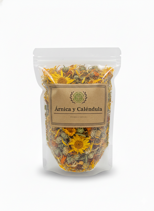 Té Tisana Árnica Y Caléndula, Flores Y Tallos