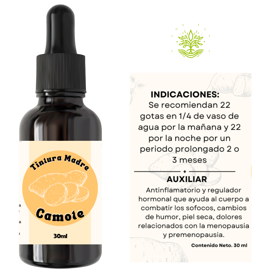 Tintura Madre de camote silvestre 2 pzs