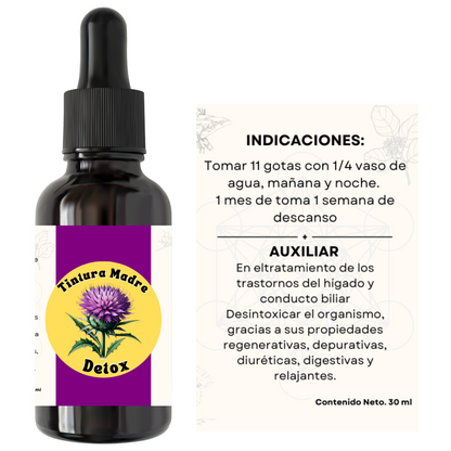 Tintura Madre Detox (Hígado) 2 pzs